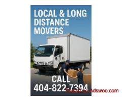 Apartment Storage Movers All Metro Atlanta: Call 404-822-7394