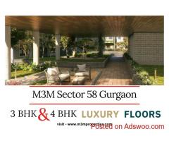M3M Sector 58 - Low Rise Floors with Modern Amenities in Gurgaon