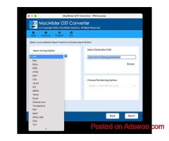 MacMister OST to PST Converter for Mac