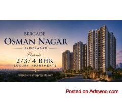 Brigade Osman Nagar Hyderabad – New With A View