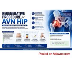 Regenerative Procedure for AVN Hip Treatment – SVF Therapy