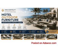 Hotel Outdoor Furniture Supplier for Bulk Hospitality Orders