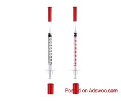 Buy Polymed U-40 Syringe - 100 Units Pack Online