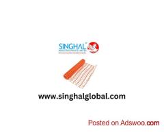 Reliable Orange Safety Fence for Hazard Area Protection