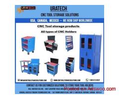 30 Taper CNC Machine or Wall Mount Tool Holder Rack – Uratech | Heavy-Duty CNC Tool Storage