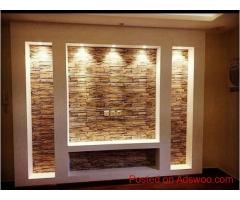 Modern Recessed Wall Design Ideas by Empire Pro Builders