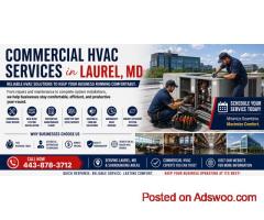 Commercial HVAC Services in Laurel, MD – Keep Your Business Running Comfortably