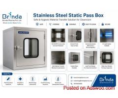 Buy Steel Static Pass Box for Cleanrooms at Best Price