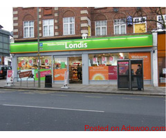 Shop fronts in London