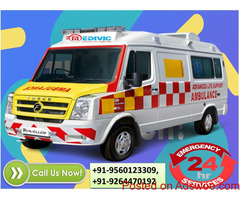 Avail the Most Reliable Medical Care by Medivic Ambulance in Patna
