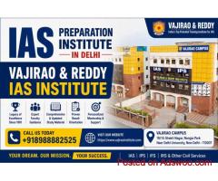 IAS Preparation Institute in Delhi - Vajirao & Reddy IAS Institute