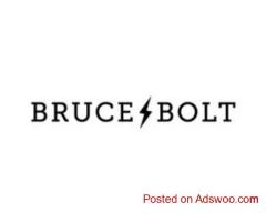 BRUCE BOLT 15% off all products