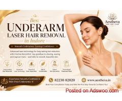 Best Underarm Laser Hair Removal In Indore
