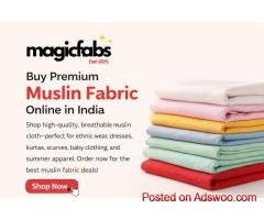 Buy Premium Quality Cotton Fabrics at MagicFabs
