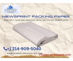 Newsprint Packing Paper in Farmers Branch, Texas – Order Now for Safe Moving Protection