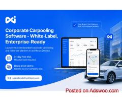 Corporate Carpooling Software - White-Label, Enterprise-Ready