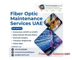 Why Do Businesses Need Fiber Optic Maintenance UAE?