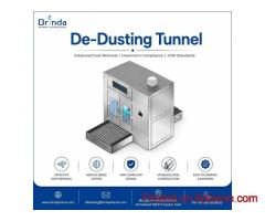 Industrial De-Dusting Tunnel Supplier - Pharma Industry