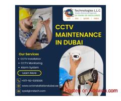 Who Offers Preventive CCTV Maintenance in Dubai Plans?