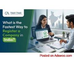 Fastest Way to Register a Company in India