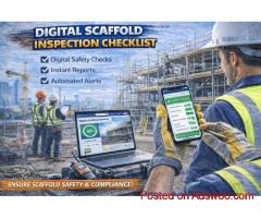 Digital Scaffold Inspection Checklist