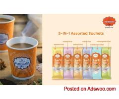 Namaste Chai Store's 3 in 1 Masala Tea Mix is convenient
