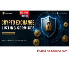 Expand Your Token's Global Reach with Exclusive 40% OFF – Crypto Exchange Listing Services