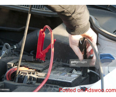 On Site Battery Jump Start, Flat tire Change, fuel delivery service, Doha Qatar