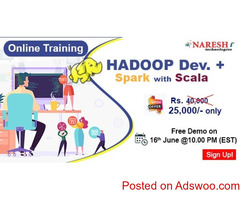HADOOP Dev. + Spark with Scala Online Training in New York