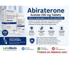 Abiraterone Generic Cost Philippines - Price & Availability