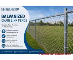 Galvanized Chain Link Fence – Efficient Fencing Solution for Every Sector
