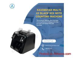Kavinstar Multi 10 Black Mix Note Counting Machine