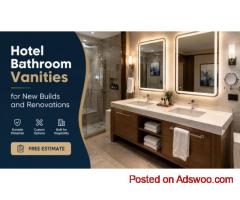 Hotel Bathroom Vanities for New Builds and Renovations