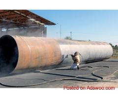 Precision Industrial Sandblasting Services | Rocketweld Experts