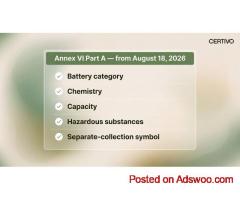 EU Battery Regulation Labelling 2026: Capacity, Chemistry and Hazardous Substance Rules