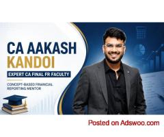 CA Aakash Kandoi – Expert CA Final FR Faculty