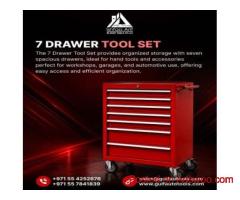 Selta 7 Drawer Tool Set for Workshops