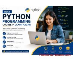 Best Python Programming Course in Laxmi Nagar for Beginners and Future IT Professionals