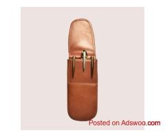 Leather Pen Case for Office and Travel