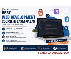 Learn Web Development with Professional Training in Laxminagar