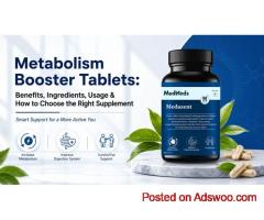 Medazent Metabolism Booster Supplement for Healthy Weight Gain