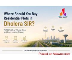 Find Residential Land Options Near Dholera's Development Zone