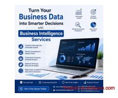 Turn Your Business Data into Smarter Decisions with Business Intelligence Services