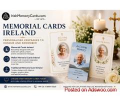 Memorial Cards Ireland for Cherished Memories