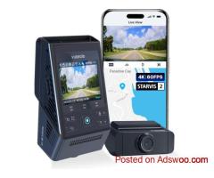 VUEROID S1 4K Infinite 2CH Dash Cam – $150 OFF Flash Deal