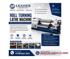 Roll Turning Lathe Machine Manufacturer in India | Heavy Duty & CNC Model