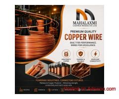 Copper Wire Manufacturer in Ahmedabad - Mahalaxmi Copper