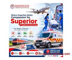 Panchmukhi Train Ambulance from Ranchi- Associated with Your Safety and convenience