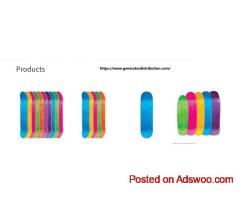 Custom veneer color layups