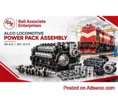 Locomotive Power Pack Assembly for Engine Servicing
